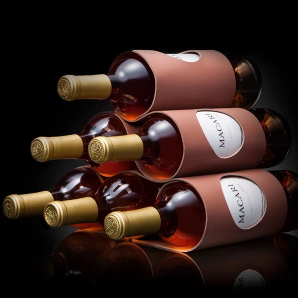 Vacavaliente Ruca Leather Wine Rack Collapsable - Picture 5 of 10
